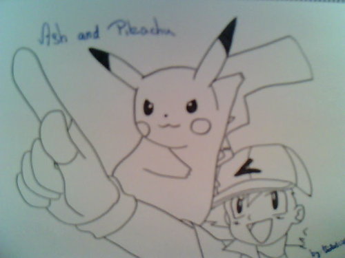 Violet125: Ash a Pikachu